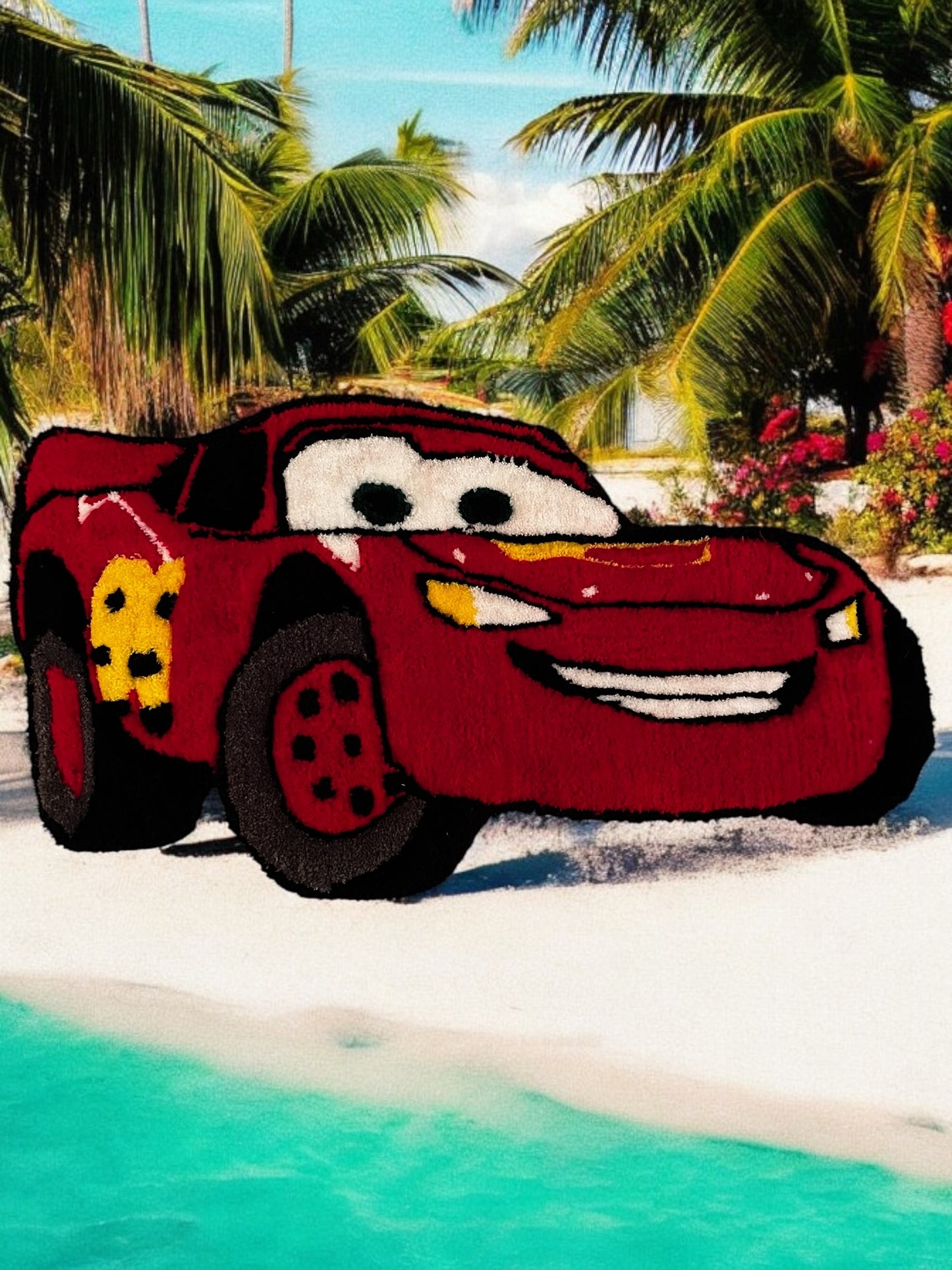 Lightning McQueen Rug